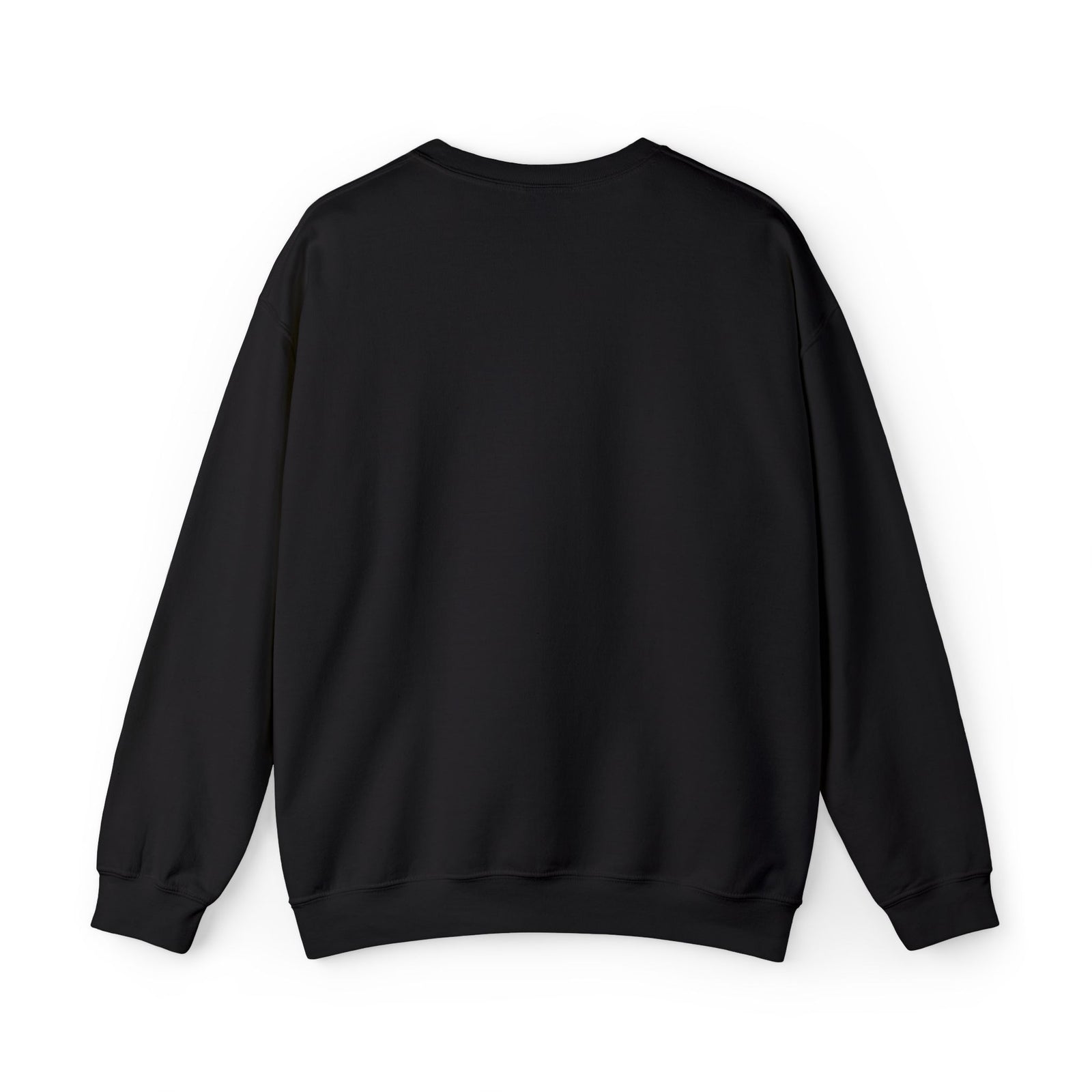 PUAKSAI Core Crewneck Black — back view, premium streetwear