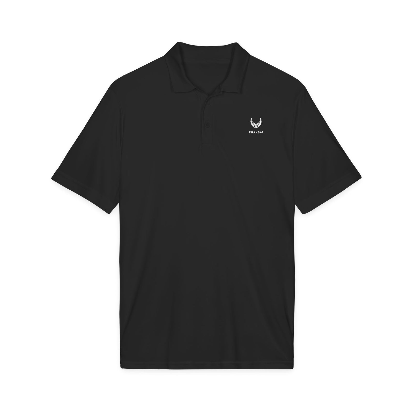 PUAKSAI Core Polo — Black