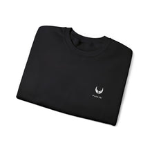 PUAKSAI Core Crewneck Black — side view, clean silhouette