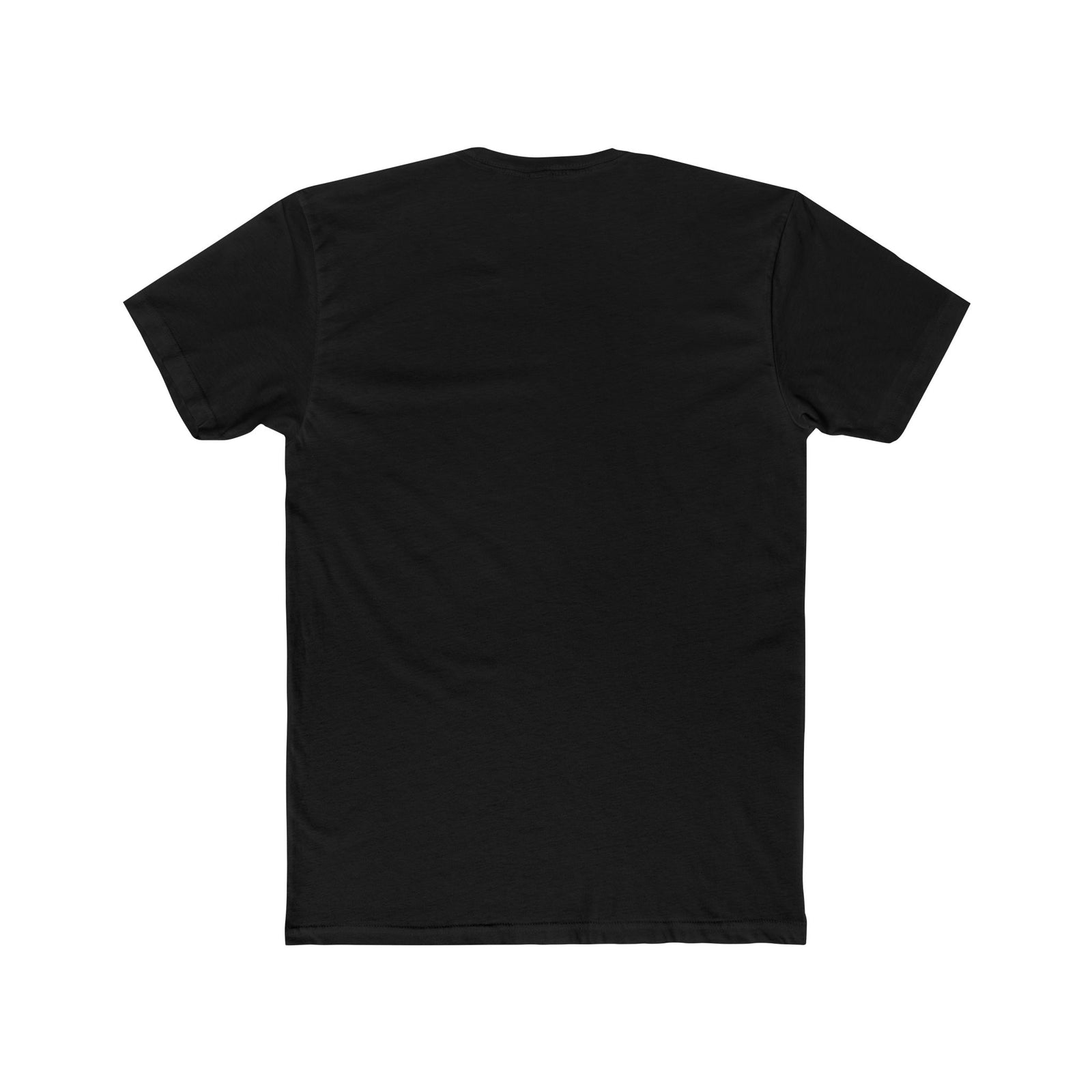 PUAKSAI Core Tee Black — back view, clean silhouette