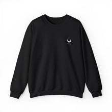 PUAKSAI Core Crewneck Black — front view, heavyweight fleece sweatshirt