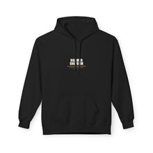 PUAKSAI NOFO Signature Hoodie Black — front view, premium fleece streetwear hoodie